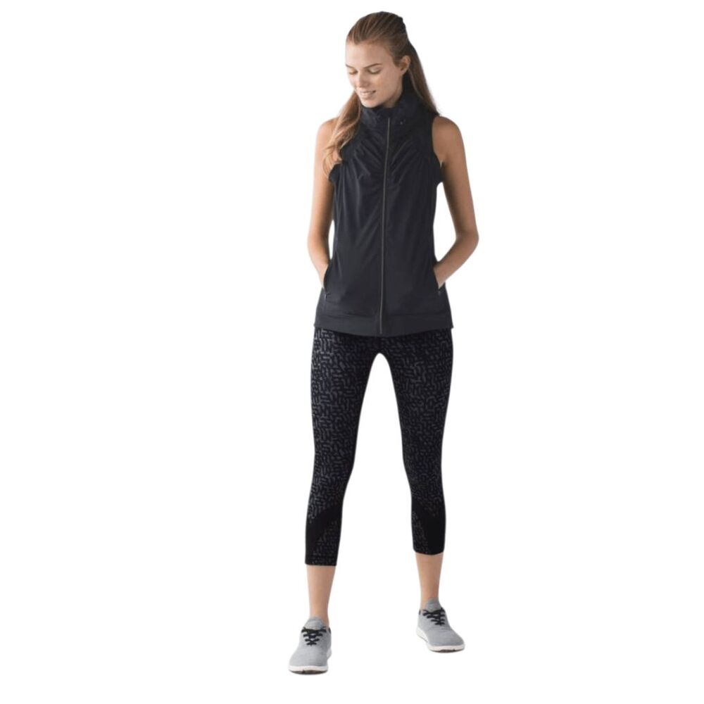 LULULEMON ATHLETICA Inspire Crop II 'Full On Luxtreme' 'Block-It Pocket' Size 6